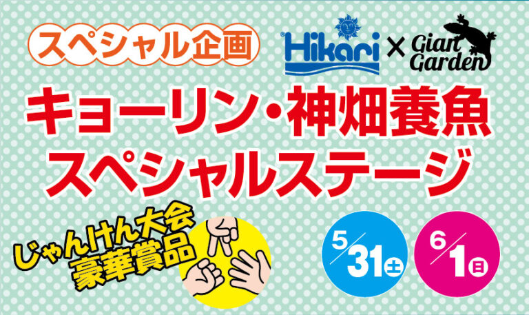キョーリン・神畑養魚スペシャルステージ